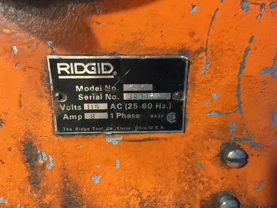 Used RIDGID 535 Pipe Threaders Ohio US | HGR 24 #1357066