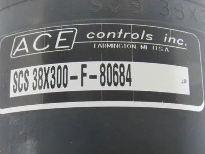 ACE Controls SCS-38X300-F-80684 Heavy Duty  Dampener Shock  11-3/4" Stroke