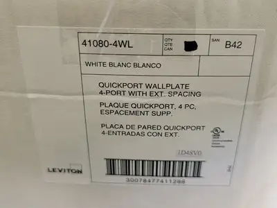 NEW LEVITON 41080-4WL