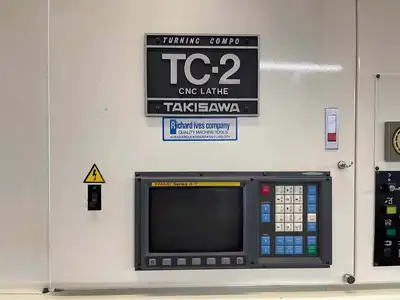 TAKISAWA TC-2 Lathes CNC | Asset Exchange Corporation (8)