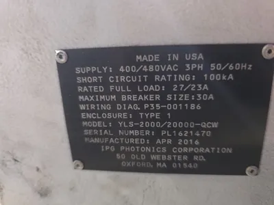 2016 PRIMA POWER Laserdyne 795XL Laser Welder/Cutter | Liberty Machine Works LLC (18)