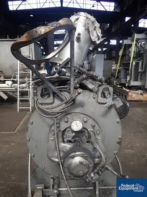 USED Littleford 4.6 Cu Ft Littleford Mixer, Model FKM-130, S/S