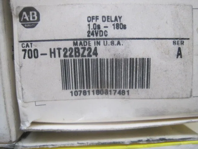 NEW ALLEN BRADLEY 700-HT22BZ24 RELAY