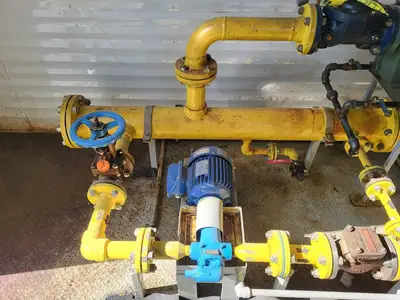 USED 2007 CHAMCO INDUSTRIES MINI AIR HEATER DIESEL FUEL PUMP MODULE
