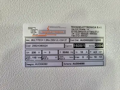 USED 2004 SCM MULTITECH PLUS