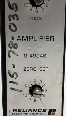 USED RELIANCE ELECTRIC 0-49046