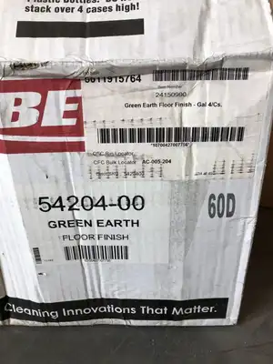 BETCO Green Earth 54204-00 Tile Floor Finish 1 Gal -NIB of 4