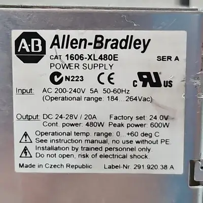 USED Allen-Bradley Allen-Bradley 1606-XL480E