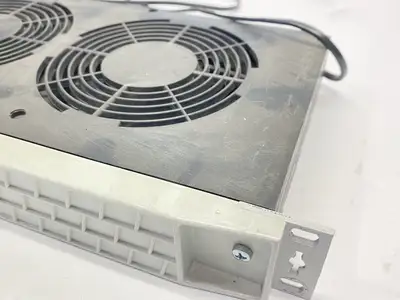 Used Knurr 3-Fan Cooling Module 230VAC 1U 19" Electronic Component Fans Michigan US | Maverick Industrial Sales #1389658