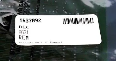 USED DEC A631 PC MODULE 12 BIT 4 CHANNEL 5014154B