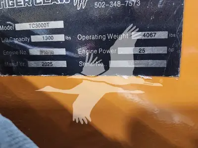 USED 2025 TIGER CLAW TC3000T
