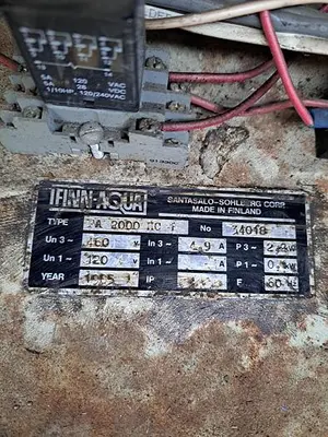 USED SANTASALO-SOHLBERG CORP. FINN-AQUA 2000 HC1