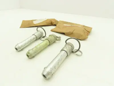 Space-Lok NAS1341-23 Locking Pin Push Button Release 3/4" Stainless Lot of 5