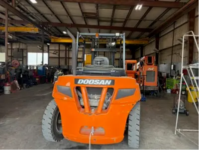 Used 2020 DOOSAN D80S Internal Combustion Forklifts: Pneumatic Tire Pennsylvania US | National Lift Equipment #1382248