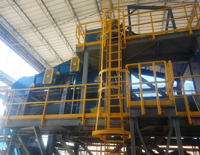 Biomass Bale Handling & Grinder System