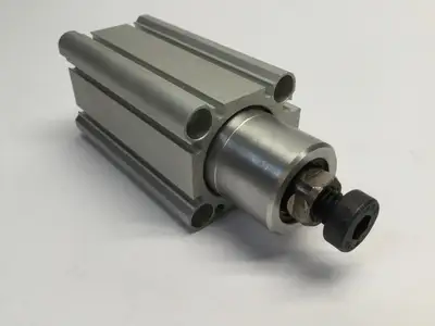 USED SMC ROTARY CLAMP CYLINDER MAX. PRESS. 145PSI, 1.0 MPA
