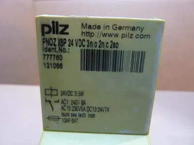 USED PILZ PNOZX8P24VDC3N/O2N/C2SO