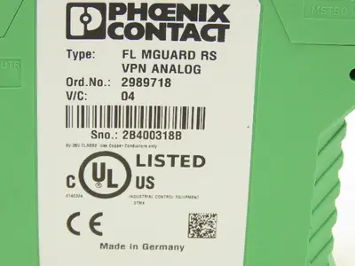 Used PHOENIX CONTACT _UNKNOWN_ PLC Ethernet Equipment Indiana US | Arrow Industrial #1408126