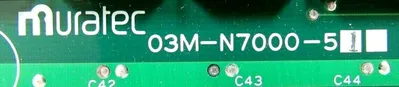 NEW MURATEC 03M-N7000-51 CIRCUIT BOARD 03M-N7010-510 03MN700051