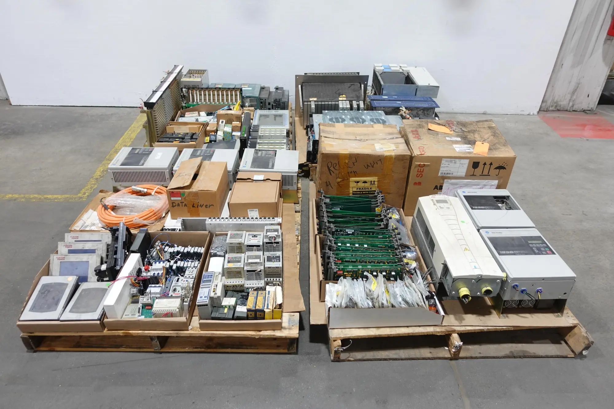 4 PALLETS OF ASSORTED AUTOMATION