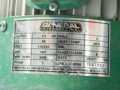 General International 10-105A Dust Collector