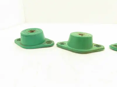 VMC R-3 Vibration Isolator Mount Green Neoprene 750Lb Load  Lot of 4