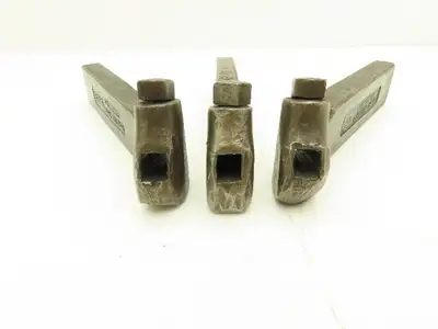 Armstrong NO. 2 Tool Holder Set Right Left And Straight For 3/8" Bits Lot of 3