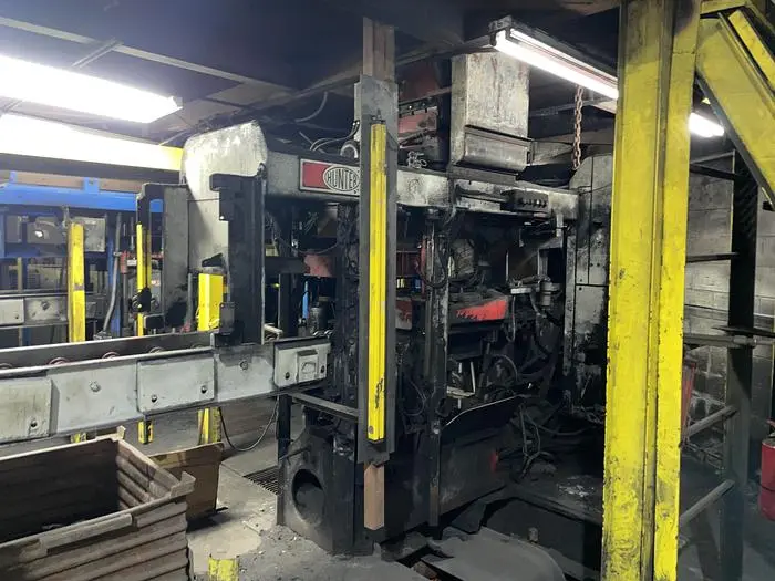 Used 2000 HUNTER HMP-10G AUTOMATIC MOLDING MACHINE Foundry Molding Machines | World Equipment and Machine Sales #394627