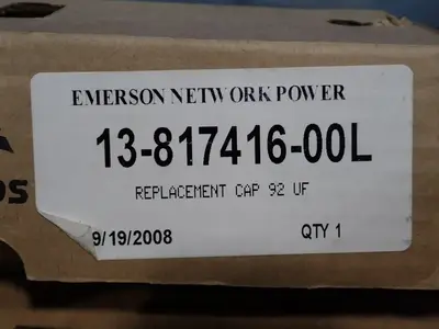 Used 2008 EMERSON NETWORK 1281741600 Capacitors Ohio US | HGR 24 #1132197