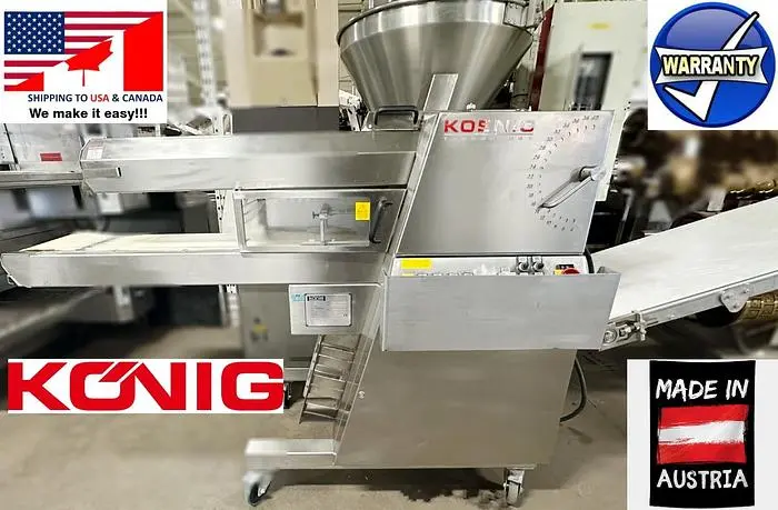 Used KOENIG SRB-9017 Dough Dividers British Columbia CA | Surrey Food Equipment #434263