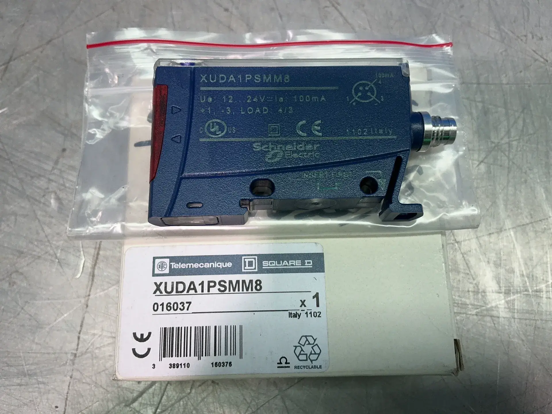 Used TELEMECANIQUE XUDA1PSMM8 Photoelectric Sensors Ohio US | HGR 24 #1520862