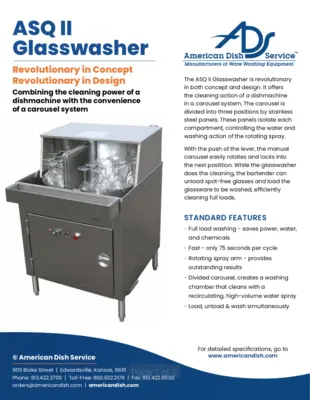 Used AMERICAN DISH SERVICE _UNKNOWN_ Dishwashers Pennsylvania US | MS Restaurant and Equipment Sales #1265453