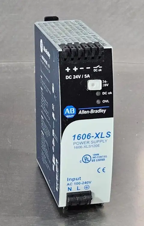 Used Allen-Bradley 1606-XLS120E PLC Input & Output | Palmetto Automation #1151816