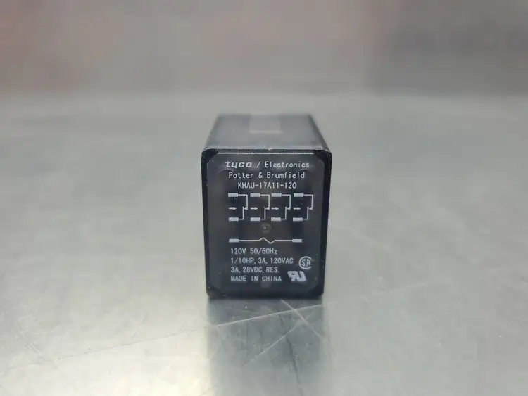 Used POTTER & BRUMFIELD KHAU-17A11-120 Relays & Switches South Carolina US | Palmetto Automation #1265752