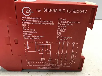 USED ELAN SRB-NA-R-C15-RE-24V