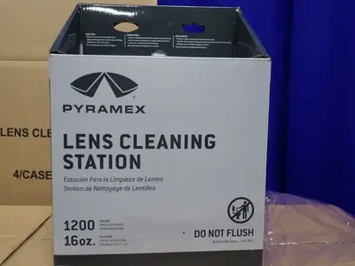 Pyramex 1200 Tissues Lens Cleaning Stations