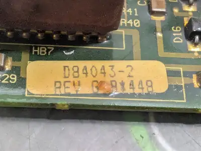 VeeArc D84043-2 Motor Control Board Rev. G Used