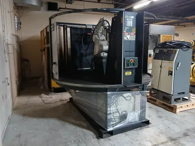 Panasonic PreformArc Welding Cell Single Robot Cell with 2 tables Single Welding Robots | ACES Robotics Ltd (3)