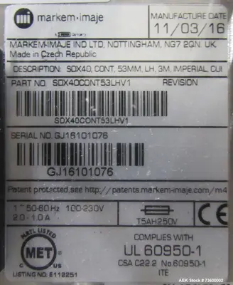 USED BOSCH LINIUM 301