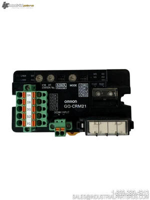 Used OMRON GQ-CRM21 I/O Boards & Replacement Parts Kentucky US | Industrial Parts R Us Inc. #1418380