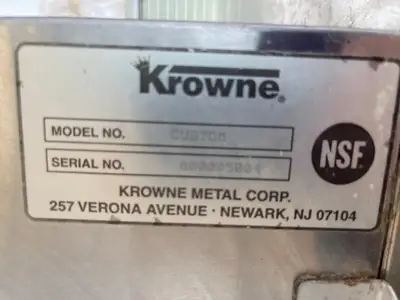 Used Krowne Used Krowne Custom Stainless Cocktail/Drink Station with Sink, Ice Bin and 2 Soda Guns - SS279 Bar Equipment Illinois US | Falcon Restaurant Supply #1375771