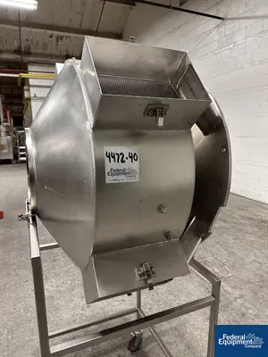 USED Freund-Vector 30" Vector Hi-Coater Coating Pan, S/S