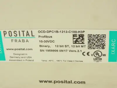 New | in-Stock POSITAL _UNKNOWN_ Encoders Indiana US | Arrow Industrial #1364784