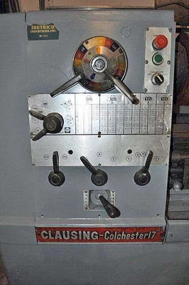 USED CLAUSING-COLCHESTER 7-17-120