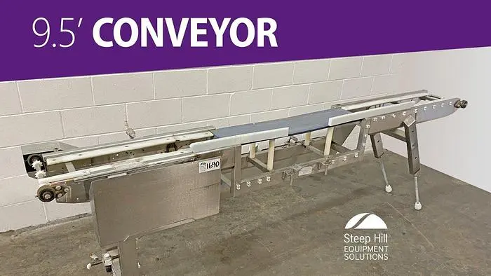 9.5' Long Conveyor
