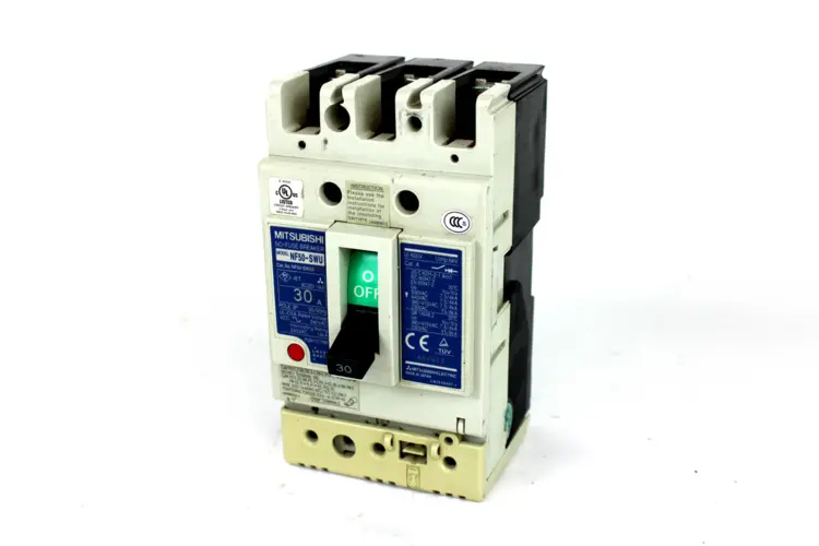 Used MITSUBISHI ELECTRIC NF50-SWU3030 Circuit Breakers Kentucky US | Industrial Parts R Us Inc. #355460
