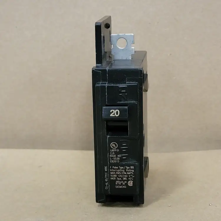 Used SIEMENS BQ1B020 Switchgears British Columbia CA | Lenmark #239268