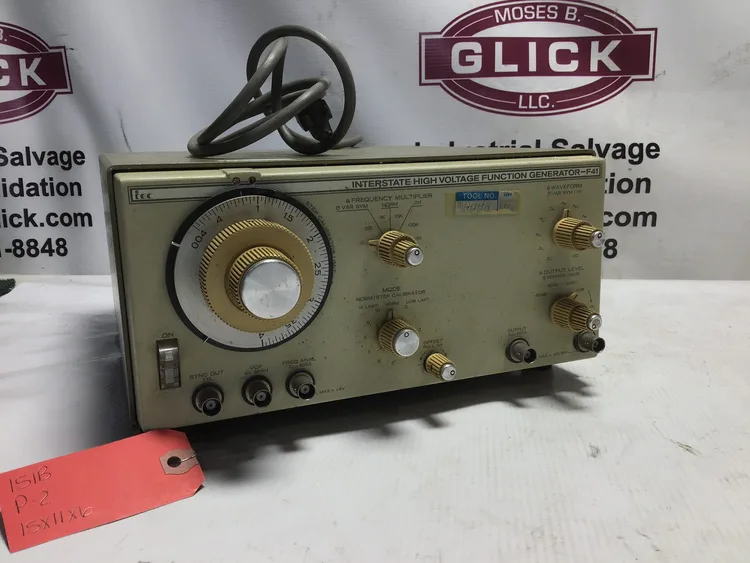 Used INTERSTATE _UNKNOWN_ Signal Generators Pennsylvania US | Moses B Glick #1012549