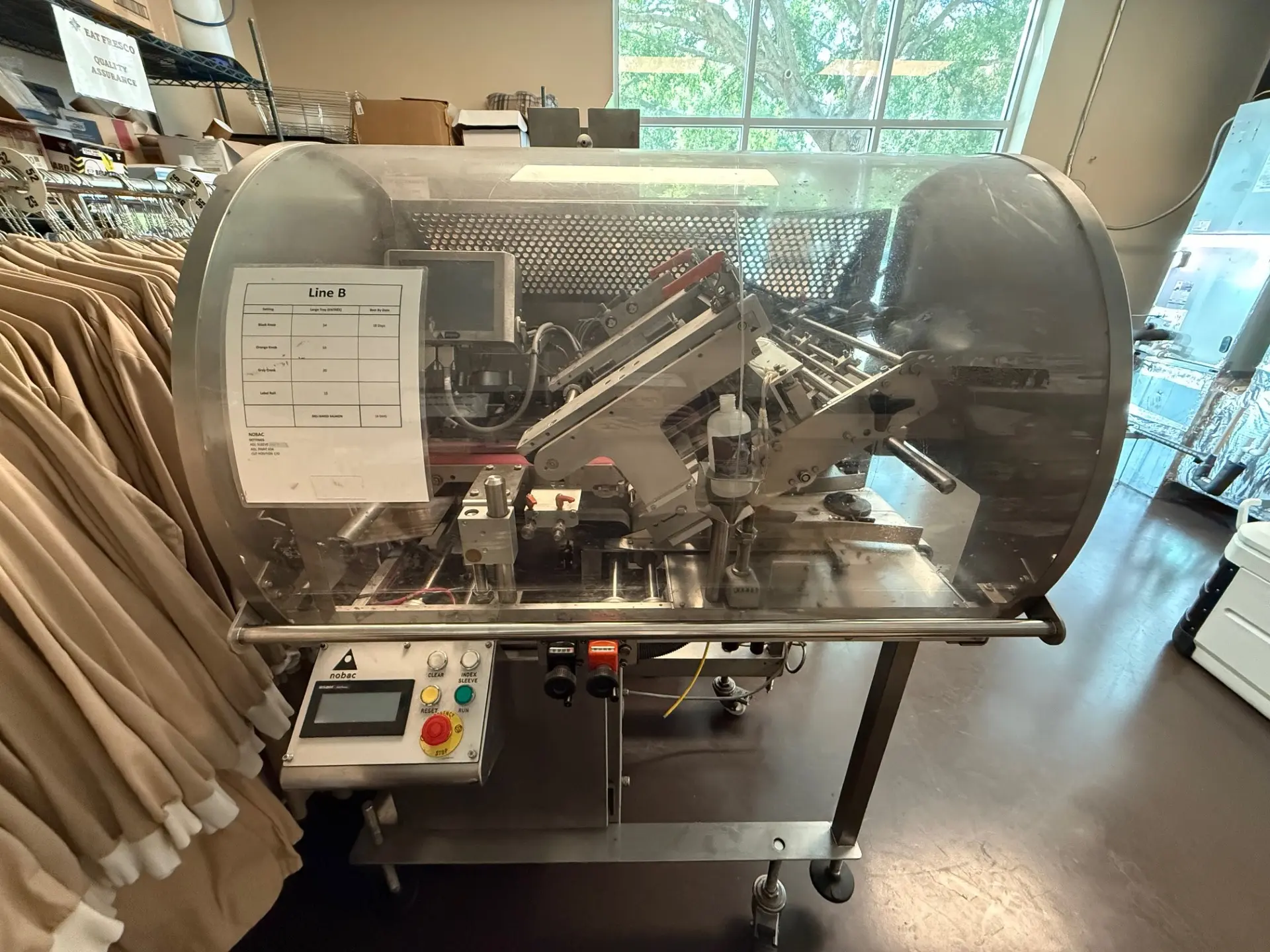 USED RAVENWOOD PACKAGING NOBAC 500