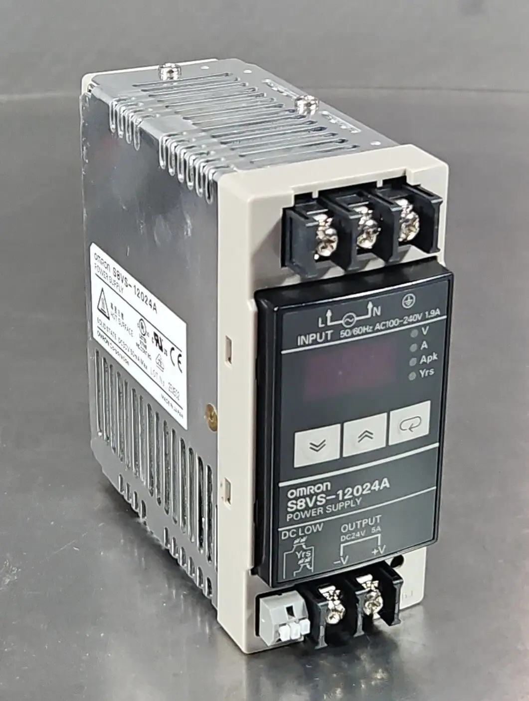 Used Omron S8VS-12024A PLC Processors | Palmetto Automation #1151805